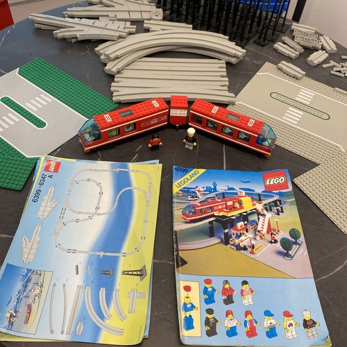 Lego town airport monorail - town:,