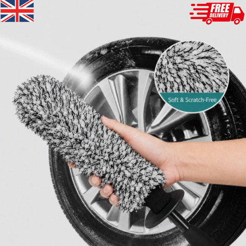 Microfibre alloy wheel woolly - microfibre,
