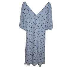 Ganni Georgette Midi Dress