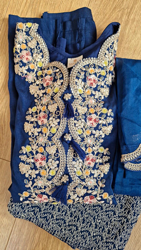 Women blue embroidered - women’s,