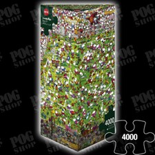 NEW Sealed Heye CRAZY WORLD CUP Football Mordillo 4000 Piece Jigsaw Puzzle 29072
