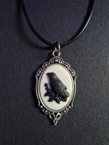 Victorian inspired crow - victorian,