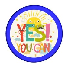 Yes You Can Button Badge 25mm
