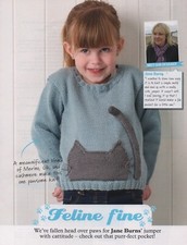 KIDS CAT JUMPER - Knitting