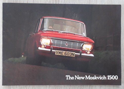 Moskvich 1500 brochure 1975 - 1500, c.1975