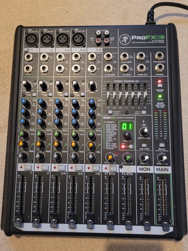 Mackie profx8 channel - profx8, 8-channel