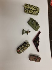 Vintage Micro Machines Military Army Job Lot Assorted Tanks & Vehicles 