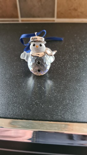 Swarovski rhodium snowman - swarovski,