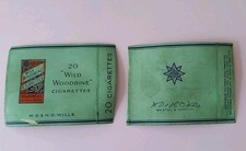 Cigarette Packet Front - Wild Woodbine - 20s- Empty