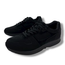 Gaitline Unisex Mens Womens Black Arch Support Orthopedic Walking Shoes Trainers