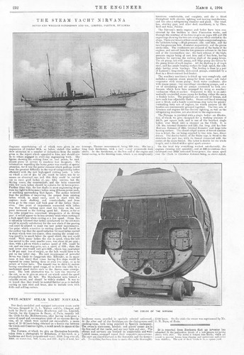 The twin screw steam yacht - steam,