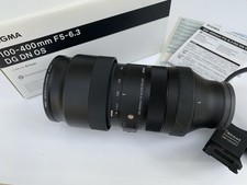 Sigma 100-400 mm F5-6.3 DG DN OS Lens Sony E-Mount + Tripod Collar