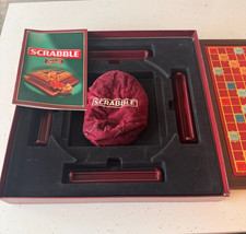 Vintage Wooden Tiles Scrabble
