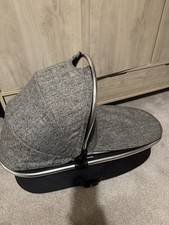 Babystyle Oyster 3 Carrycot Colour Pack Mercury Grey with Hood Apron