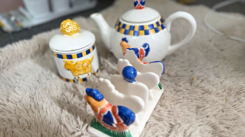 Ceramic tea pot - tea,