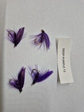 Deep Purple Wet Flies Size 12s