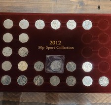 22x 50p coins, completer coin