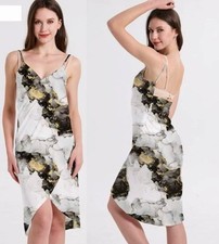 Womens Marble Print Beach