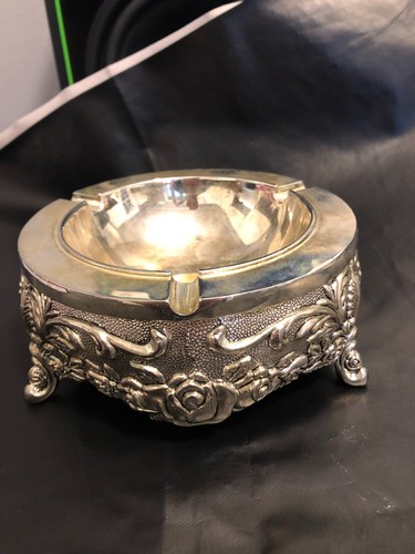 Old silver coloured - old,