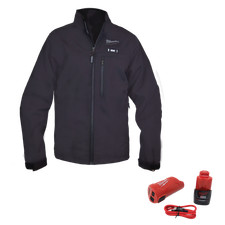 Milwaukee M12 Heated Jacket Kit (Black) - Size Small