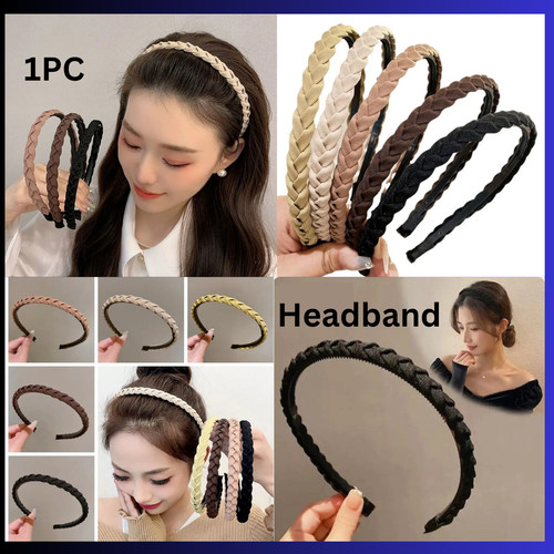 Plaited headbands braided - plaited,
