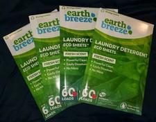 Lot of 4 Earth Breeze Fresh