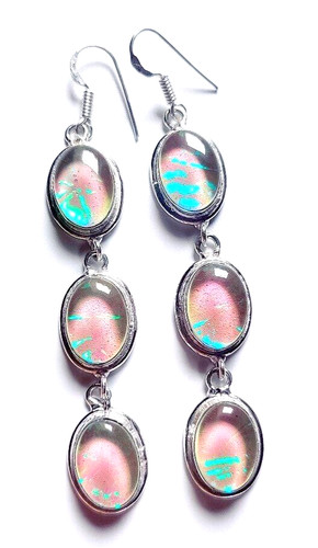 Australian triplets opal - australian,