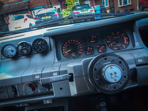 Central vent gauge pod - vent, holder