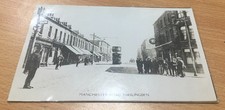 1900'S  VIEW OF MANCHESTER ROAD  HASLINGDEN LANCASHIRE. (REAL PHOTO  PC).