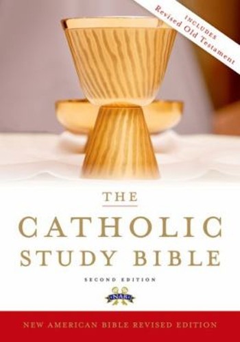 Catholic study bible hardcover - study,
