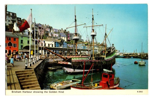 Devon brixham harbour showing - devon.,