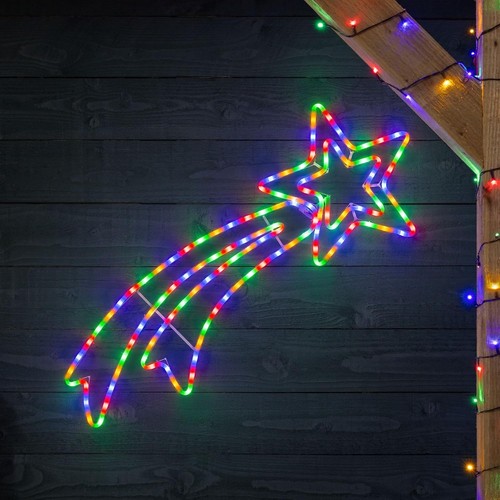 Shooting star christmas light - christmas,