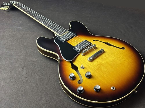 Gibson 335 sunburst - es-335, lefty
