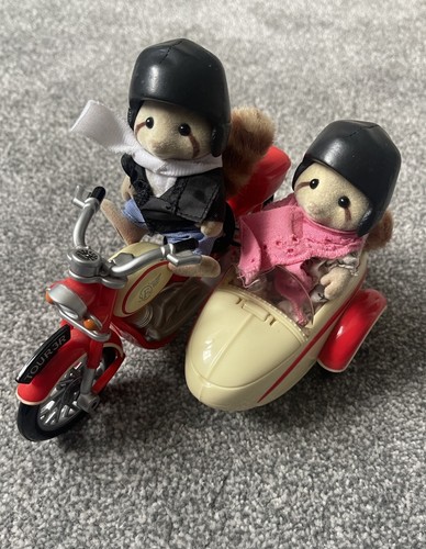 Sylvanian families motorcycle - sylvanian,