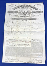 1879 HARTFORD Fire Insurace