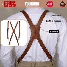 Tourbon Leather Men's