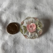 Vintage reverse carved lucite