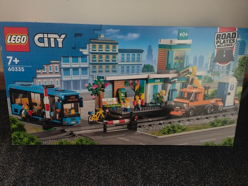 Lego city train station - train,