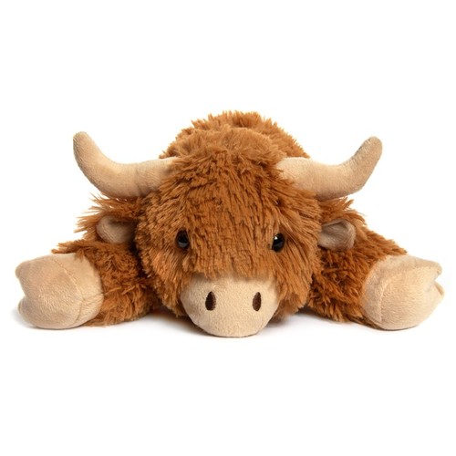 Stuffed toy cow - plushie, brown