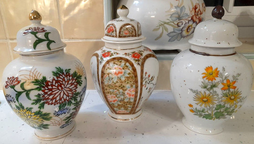Three oriental decorative - three,