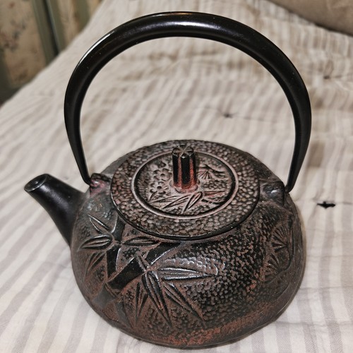 Japanese cast iron teapot - japanese,