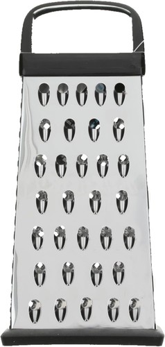 Stainless steel box grater - steel, 4