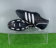 Adidas AdiPure Telstar II FG US10 UK9.5 Black boots Cleats mens Football/Soccers