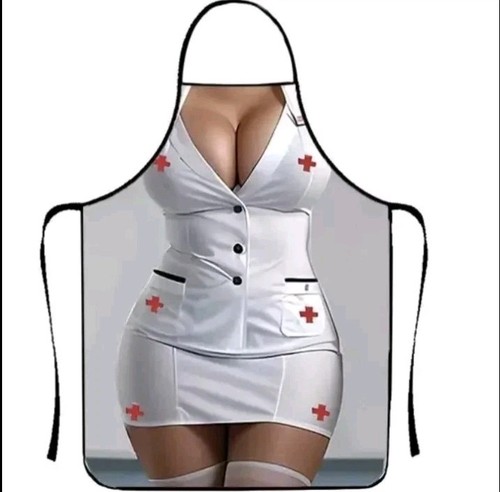 Funny apron sexy nurse - sexy, womens