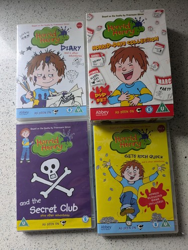 Kids horrid henry dvd bundle - henry,