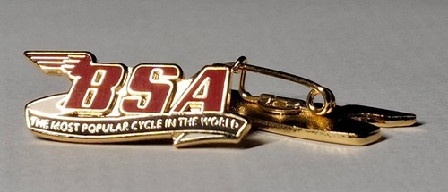 Bsa motorcycle red blue - motorcycle, or