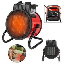 2kW/3kW Electric Space Fan Heater Ceramic Industrial Workshop Garage 3Setting