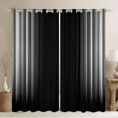 Geometric ombre blackout - geometric,