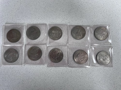 10no 1967 uncirculated half - uk,