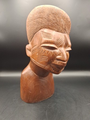 Vintage african tribal wooden - vintage,